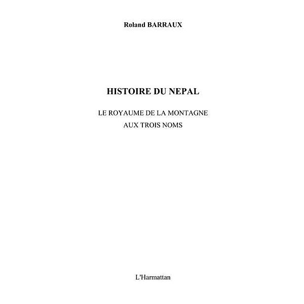 Histoire du nepal / Hors-collection, Larriaga Jean