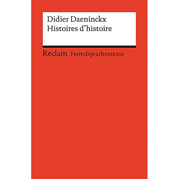 Histoires d' histoire, Didier Daeninckx