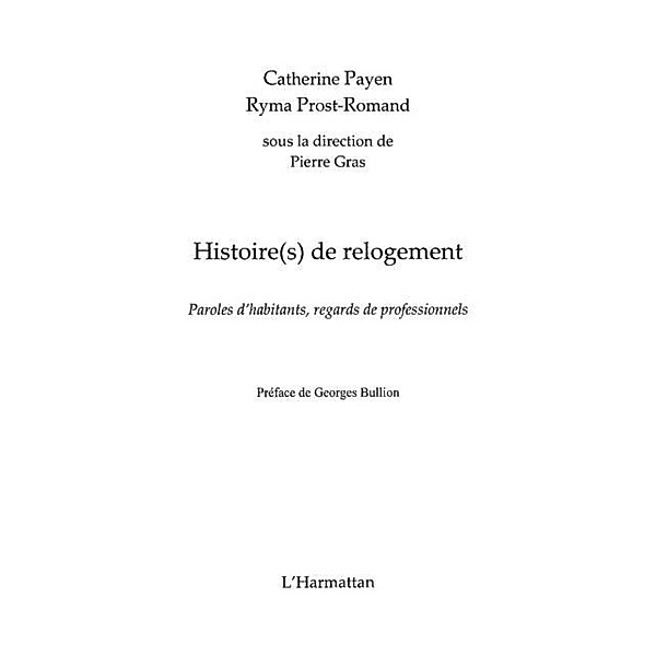 Histoire(s) de relogement / Hors-collection, Payen
