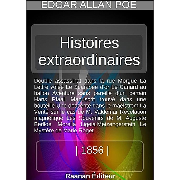 Histoires extraordinaires 2, Edgar Allan Poe