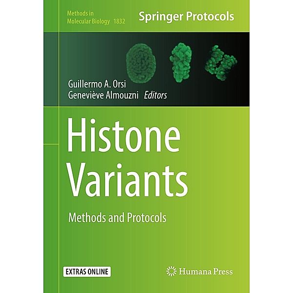 Histone Variants / Methods in Molecular Biology Bd.1832