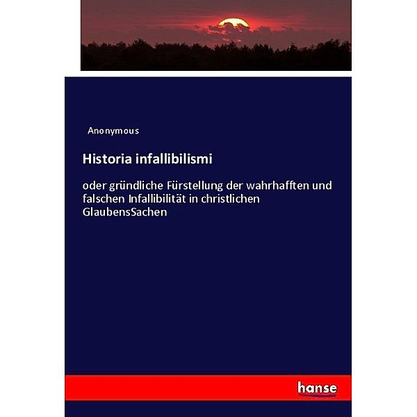 Historia infallibilismi, Heinrich Preschers