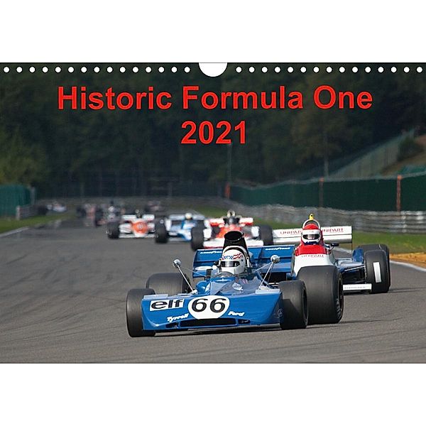Historic Formula One 2021 (Wandkalender 2021 DIN A4 quer), Markus Faber