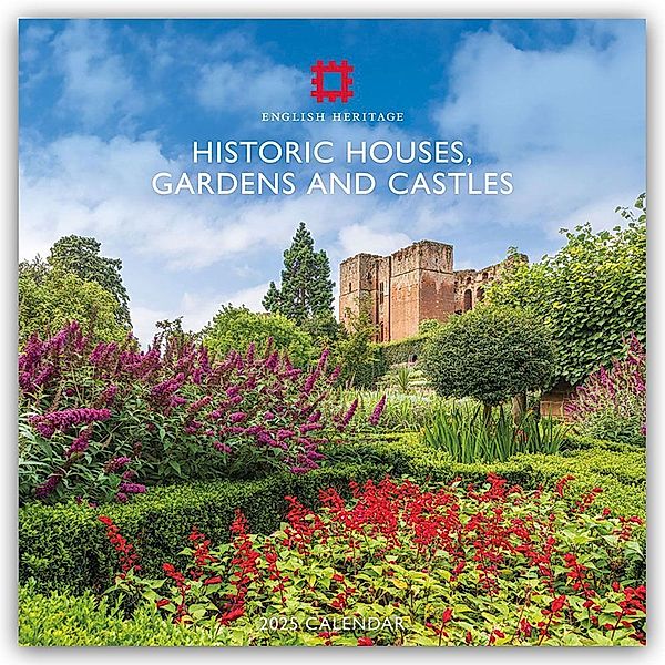 Historic Houses, Gardens and Castles - Historische Landsitze, Gärten, Schlösser und Burgen 2025 - 12-Monatskalender, Carousel Calendar