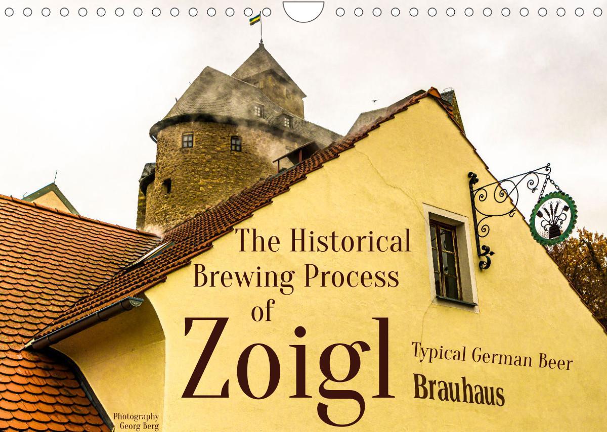 Historical Brewing of German Zoigl Beer Wall Calendar 2023 DIN A4 Landscape - Kalender bestellen