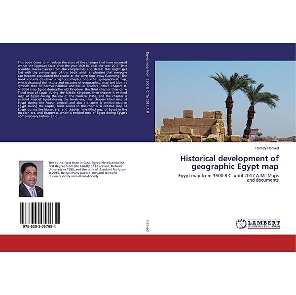 Historical development of geographic Egypt map, Hamdy Hamed