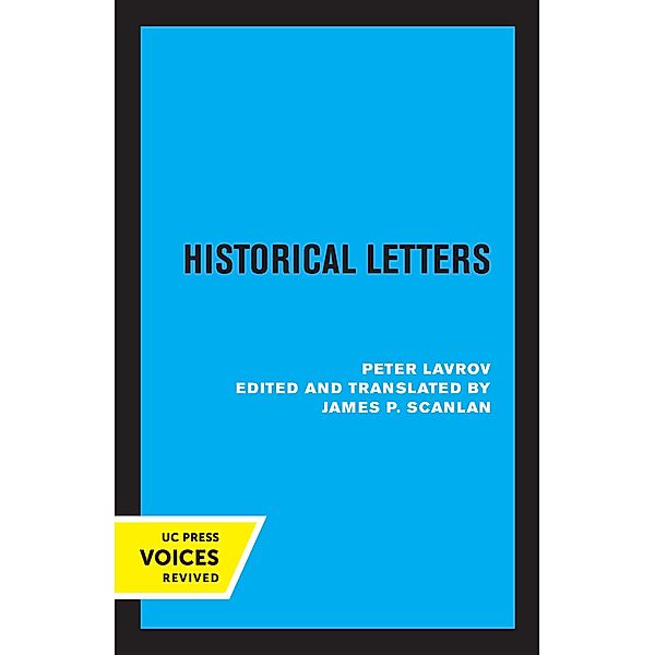 Historical Letters, Peter Lavrov