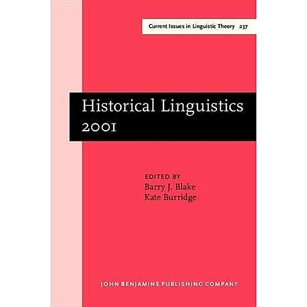 Historical Linguistics 2001