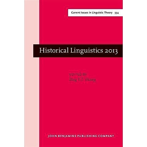Historical Linguistics 2013