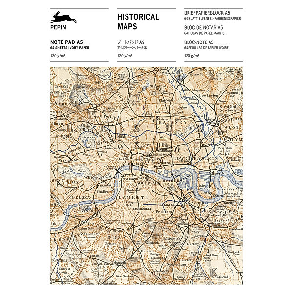 Historical Maps. Briefpapier, Pepin van Roojen