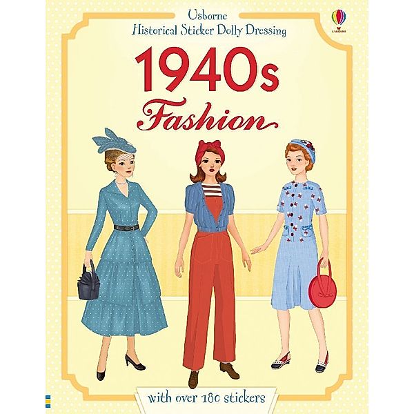 Historical Sticker Dolly Dressing / Historical Sticker Dolly Dressing - 1940s Fashion, Rosie Hore