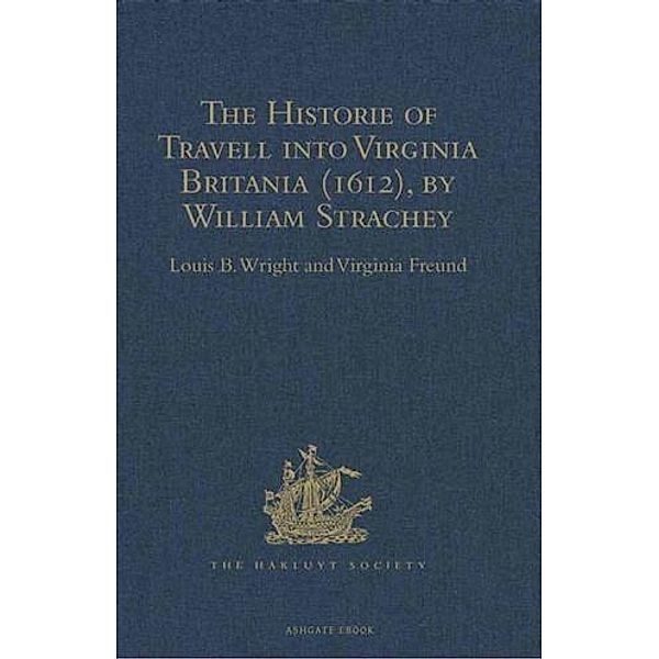 Historie of Travell into Virginia Britania (1612), by William Strachey, gent