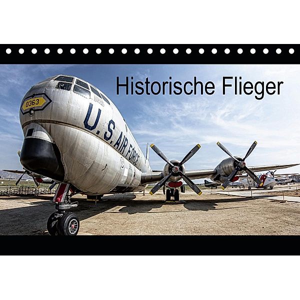 Historische Flieger (Tischkalender 2021 DIN A5 quer), Carsten Steffin