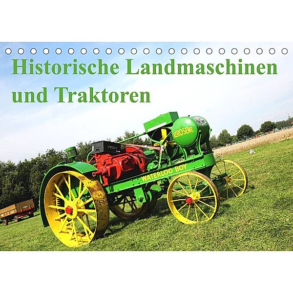 Historische Landmaschinen und Traktoren (Tischkalender 2023 DIN A5 quer), Peter Kraaibeek