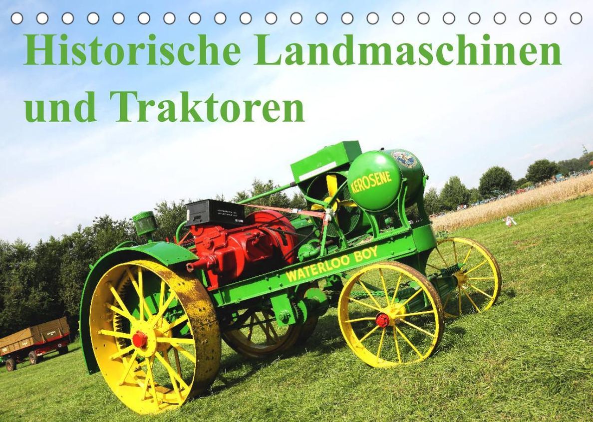 Historische Landmaschinen und Traktoren Tischkalender 2023 DIN A5 quer -  Kalender bestellen