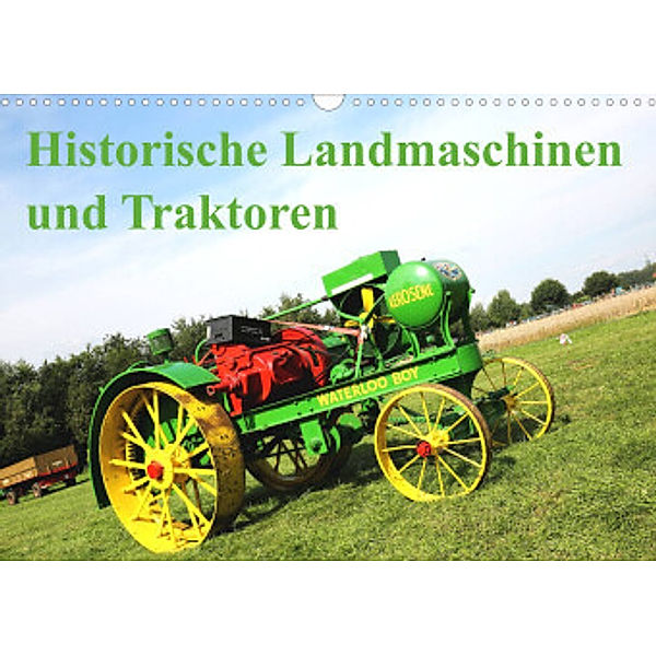 Historische Landmaschinen und Traktoren (Wandkalender 2022 DIN A3 quer), Peter Kraaibeek