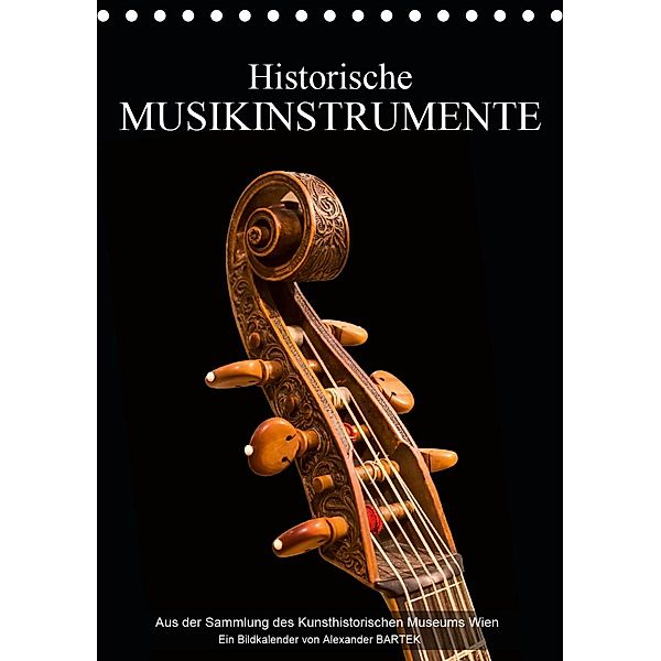 Historische Musikinstrumente (Tischkalender 2021 DIN A5 hoch), Alexander Bartek