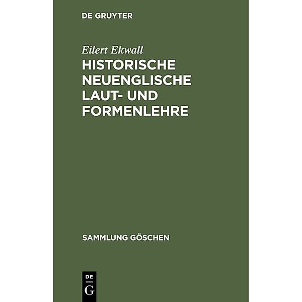 Historische neuenglische Laut- und Formenlehre, Eilert Ekwall