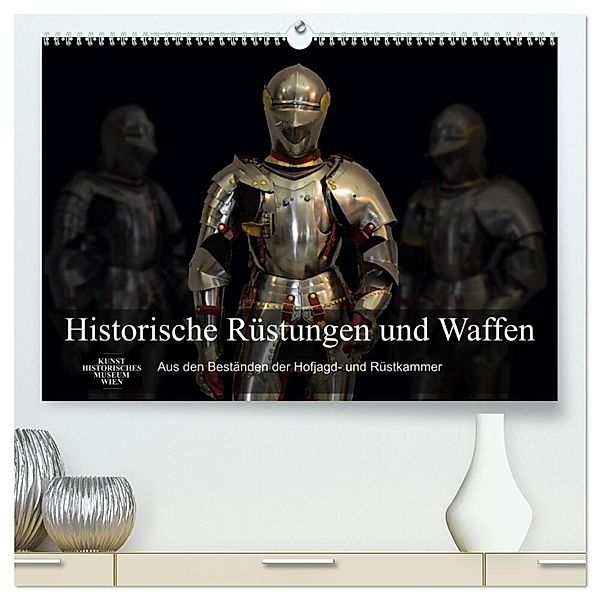Historische Rüstungen und Waffen (hochwertiger Premium Wandkalender 2025 DIN A2 quer), Kunstdruck in Hochglanz, Calvendo, Alexander Bartek
