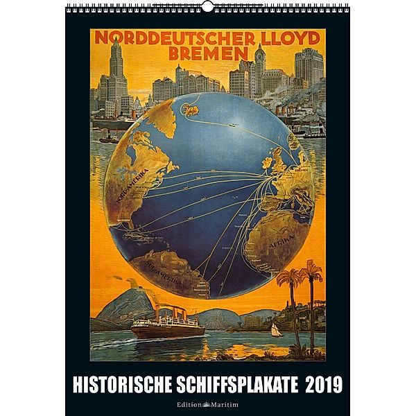 Historische Schiffsplakate 2019