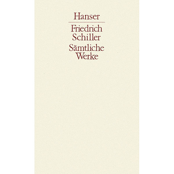 Historische Schriften, Friedrich Schiller