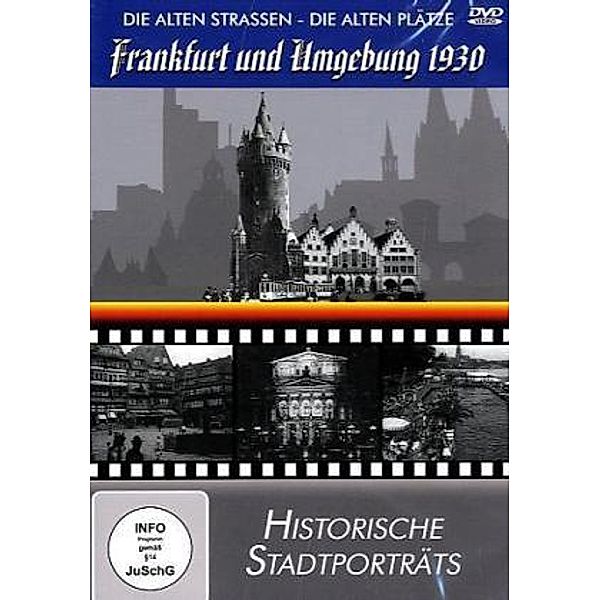 Historische Stadtporträts - Frankfurt und Umgebung 1930,1 DVD