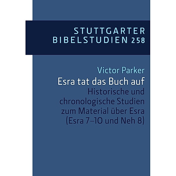 Historische und chronologische Studien zum, Victor Parker
