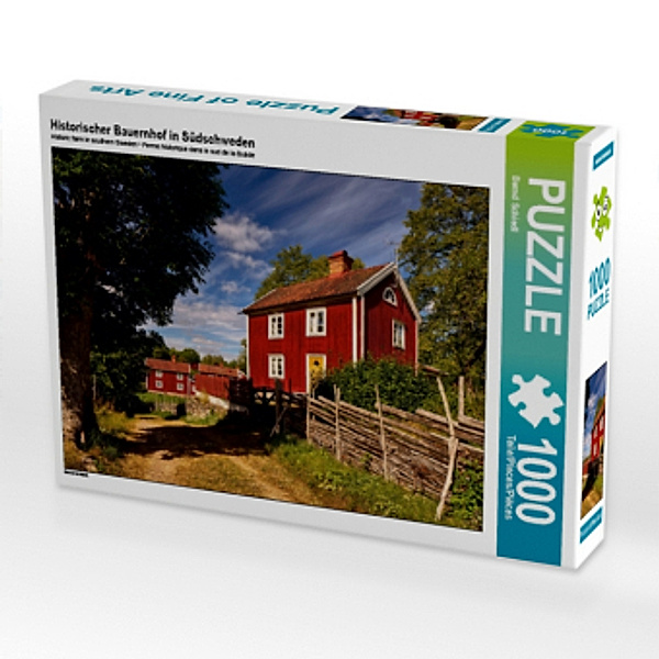 Historischer Bauernhof in Südschweden (Puzzle), Bernd Schiedl