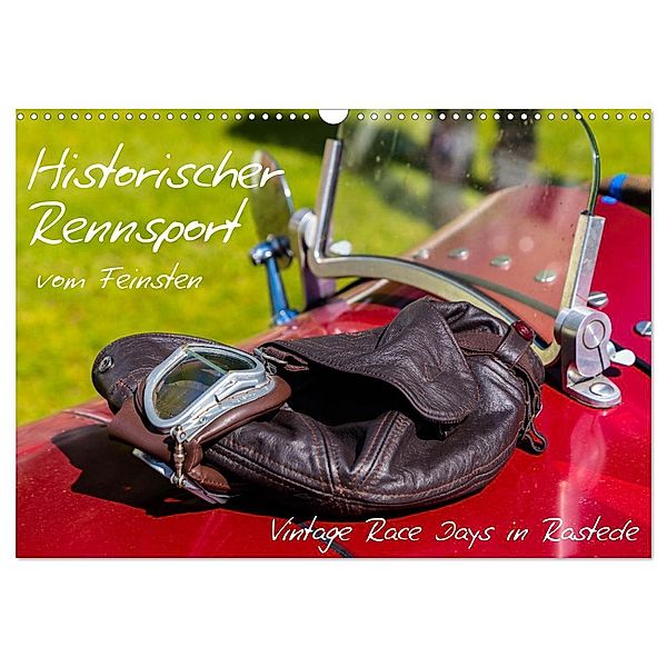 Historischer Rennsport - vom Feinsten (Wandkalender 2025 DIN A3 quer), CALVENDO Monatskalender, Calvendo, rsiemer