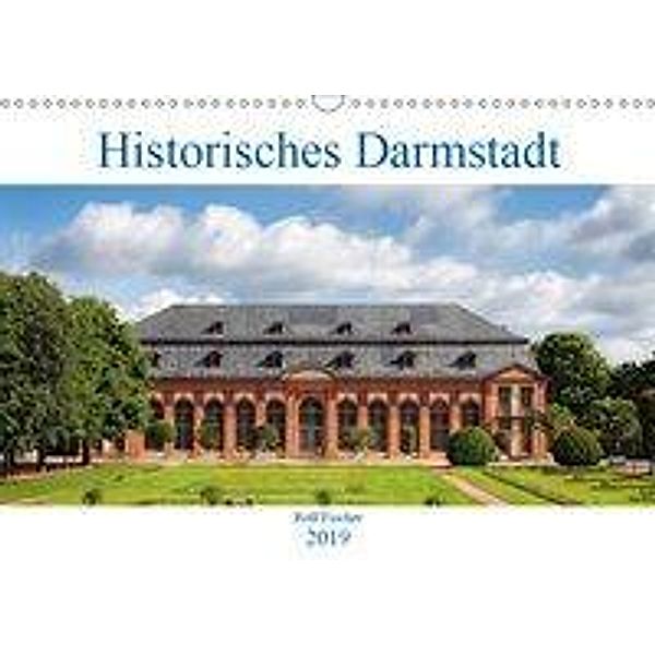 Historisches Darmstadt (Wandkalender 2019 DIN A3 quer), Rolf Fischer