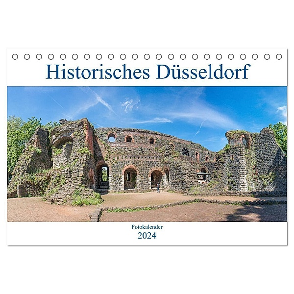 Historisches Düsseldorf (Tischkalender 2024 DIN A5 quer), CALVENDO Monatskalender, pixs:sell