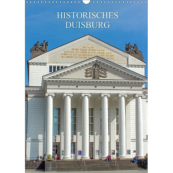 Historisches Duisburg (Wandkalender 2021 DIN A3 hoch), pixs:sell@Adobe Stock