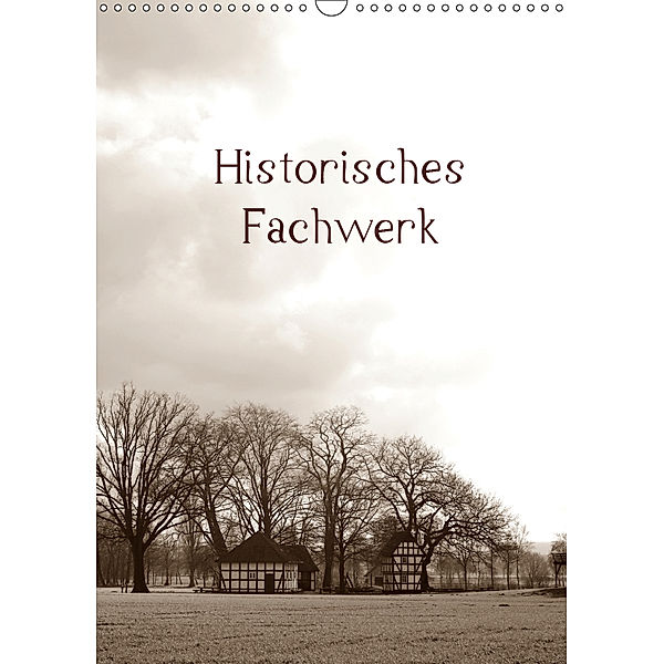 Historisches Fachwerk Terminkalender 2019 (Wandkalender 2019 DIN A3 hoch), Tanja Riedel