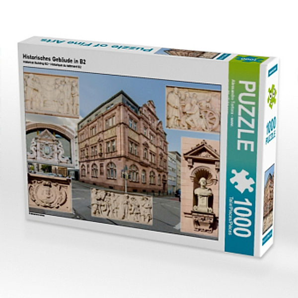 Historisches Gebäude in B2 (Puzzle), Alessandro Tortora