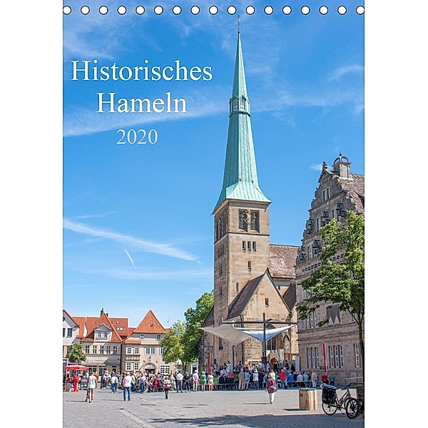 Historisches Hameln (Tischkalender 2020 DIN A5 hoch)