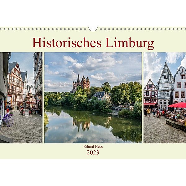 Historisches Limburg (Wandkalender 2023 DIN A3 quer), Erhard Hess