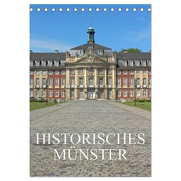 Historisches Münster (Tischkalender 2024 DIN A5 hoch), CALVENDO Monatskalender, pixs:sell