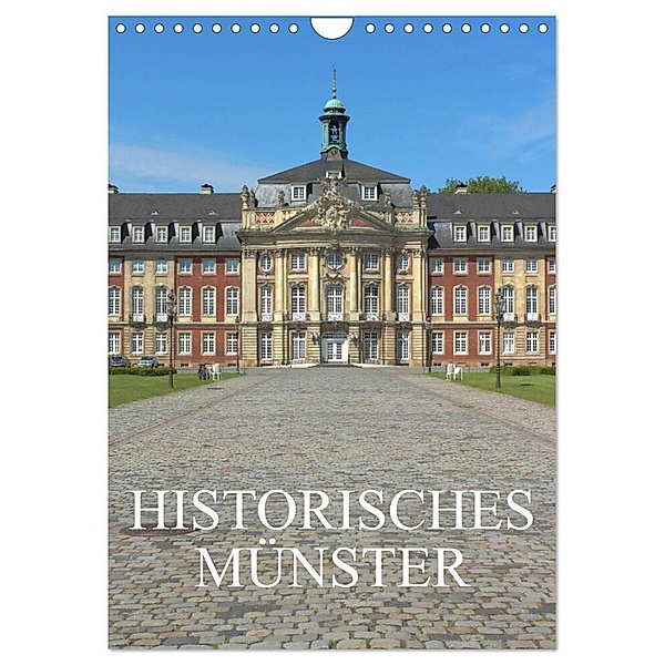 Historisches Münster (Wandkalender 2024 DIN A4 hoch), CALVENDO Monatskalender, pixs:sell