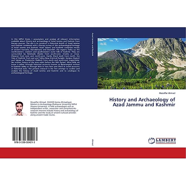 History and Archaeology of Azad Jammu and Kashmir, Muzaffar Ahmad