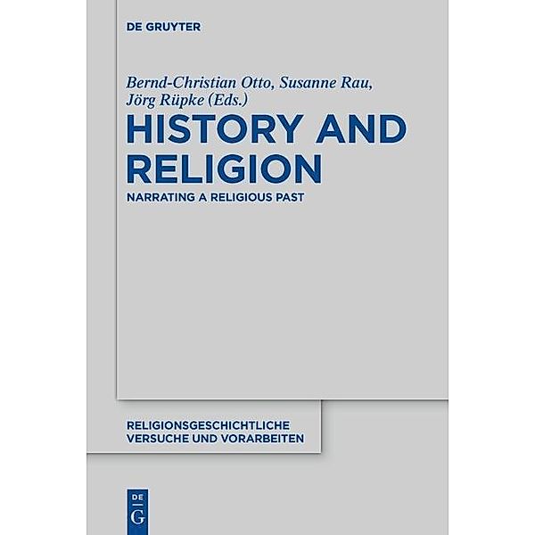History and Religion / Religionsgeschichtliche Versuche und Vorarbeiten Bd.68