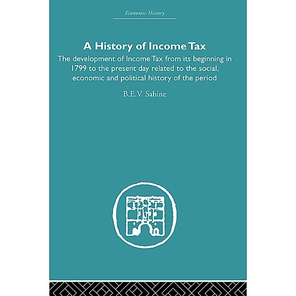 History of Income Tax, B. E. V Sabine