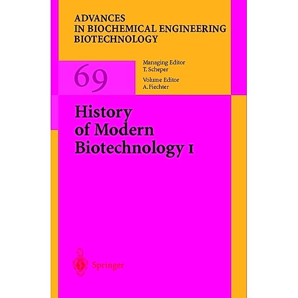 History of Modern Biotechnology I