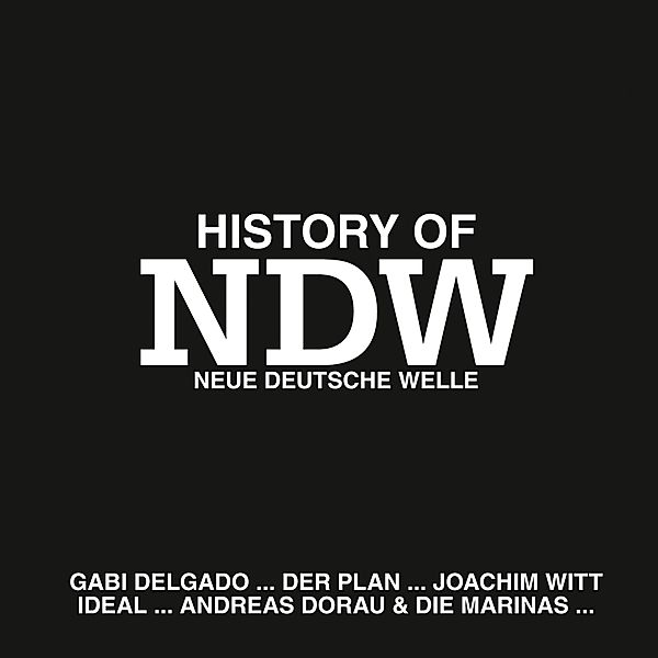 History Of Ndw, Diverse Interpreten