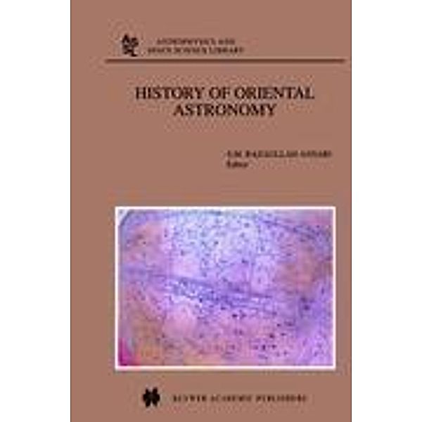 History of Oriental Astronomy