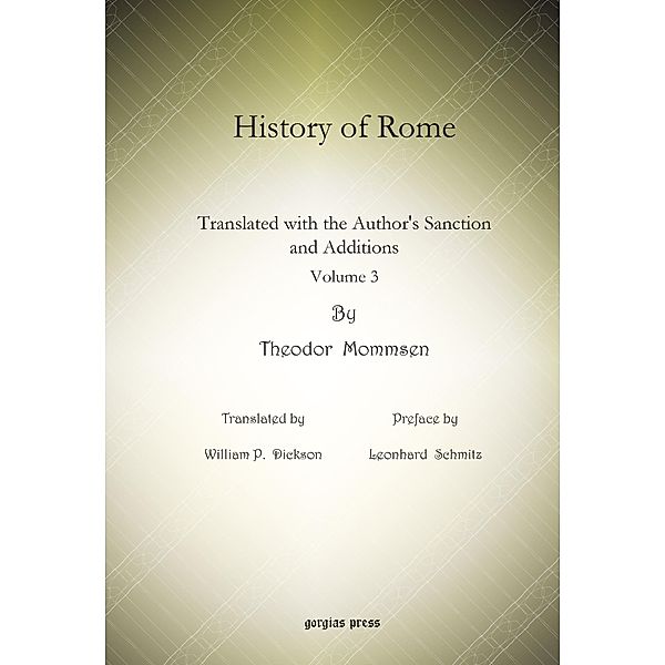 History of Rome, Theodore Mommsen