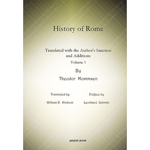 History of Rome, Theodore Mommsen