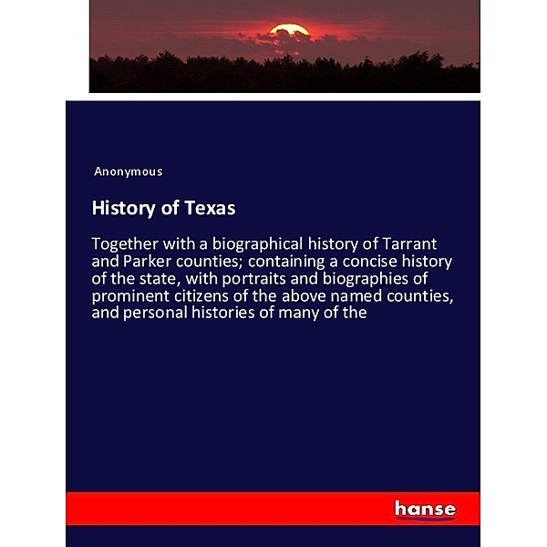 History of Texas, Anonym