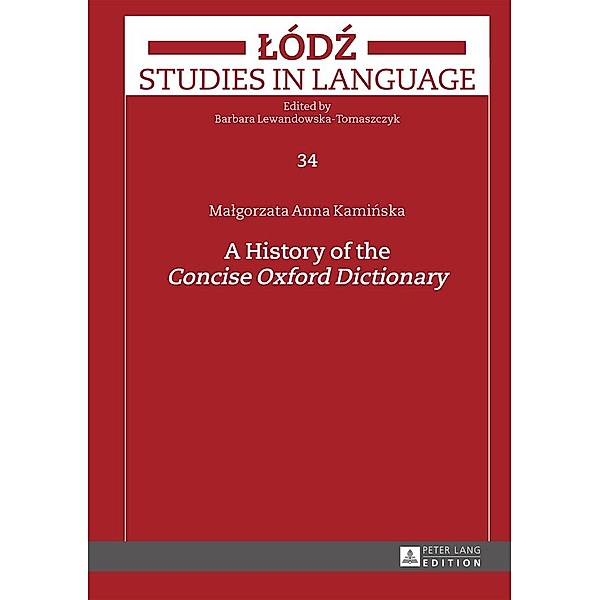 History of the Concise Oxford Dictionary, Kaminska Malgorzata Kaminska