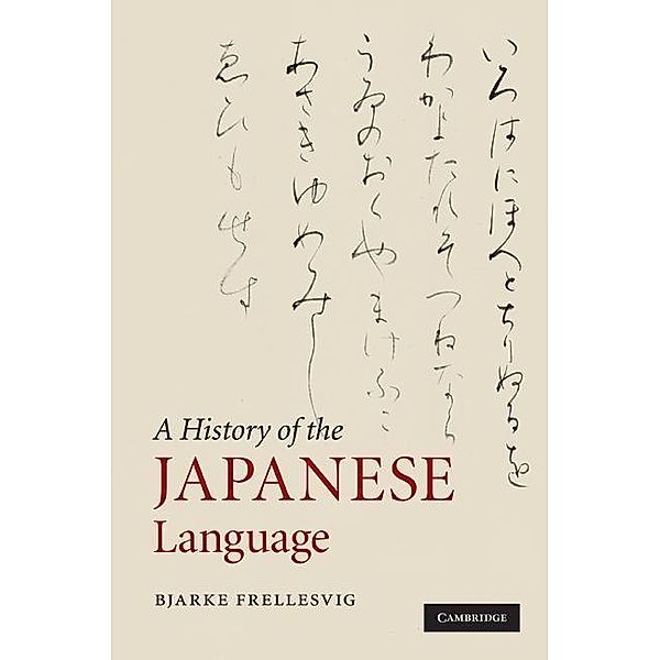 History of the Japanese Language, Bjarke Frellesvig
