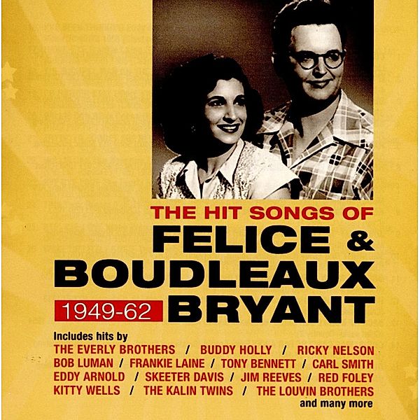 Hit Songs Of Felice & Boudleaux Bryant 1949-62, Diverse Interpreten